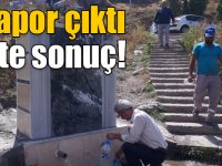 Taşköprü çeşmesine sağlıklı ve içilebilir raporu verildi