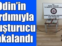Odin’in yardımıyla uyuşturucu yakalandı