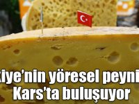 Türkiye’nin yöresel peynirleri Kars’ta buluşuyor