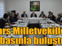 AK Parti Kars Milletvekilleri basınla buluştu