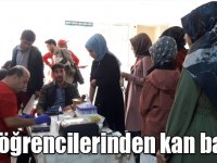 Kafkas Üniversitesi öğrencilerinden Kızılay'a kan bağışı