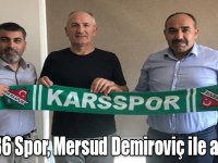 Kars 36 Spor, Mersud Demiroviç ile anlaştı