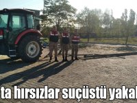 Kars’ta hırsızlar suçüstü yakalandı