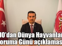 VHO’dan Dünya Hayvanları Koruma Günü açıklaması