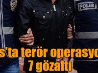 Kars'ta PKK/KCK operasyonu: 7 gözaltı
