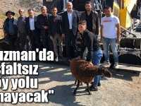 "Kağızman'da asfaltsız köy yolu kalmayacak"