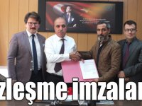 Sözleşme imzalandı