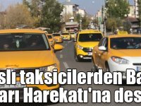 Karslı taksicilerden Barış Pınarı Harekatı'na destek