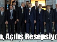 Ahmet Arslan, 3. Parlamento Başkanları Konferansı Açılış Resepsiyonuna katıldı