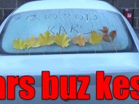 Kars buz kesti