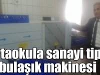İMKB Yatılı Bölge Ortaokulu'na sanayi tipi bulaşık makinesi