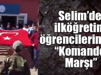 Selim’de ilköğretim öğrencilerinden “Komando Marşı”