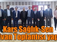 Kars Sağlık-Sen İl Divan Toplantısı yapıldı