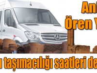 Kars - Ani Antik Kenti arası yolcu taşımacılığı saatleri değişti