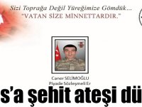 Kars’a şehit ateşi düştü