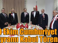 29 Ekim Cumhuriyet Bayramı Kabul Töreni