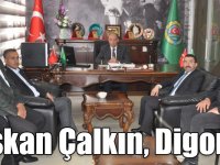 AK Parti Kars İl Başkanı Adem Çalkın, Digor’da