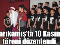 Sarıkamış’ta 10 Kasım töreni düzenlendi