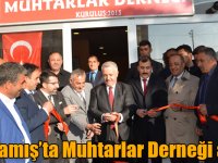 Sarıkamış’ta Muhtarlar Derneği açıldı