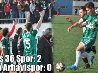 Kars 36 Spor: 2 - Artvin Arhavispor: 0