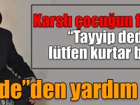 “Tayyip dede”den yardım eli uzandı!