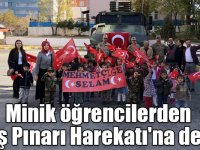 Minik öğrencilerden Barış Pınarı Harekatı'na destek