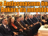 Kars Antlaşmasının önemi Ankara’da anlatıldı