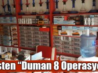 Polisten “Duman 8 Operasyonu” gerçekleştirildi
