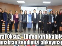 Meral Öksüz: “Lütfen kırık kalplere dokunmaktan kendimizi alıkoymayalım”