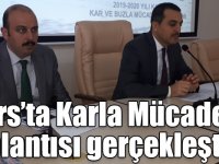 Kars’ta Karla Mücadele Toplantısı gerçekleştirdi