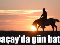 Arpaçay'da gün batımı