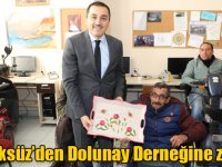 Vali Öksüz’den Dolunay Derneğine ziyaret