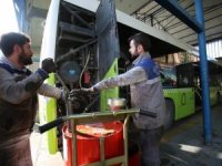 Büyükşehir otobüsleri kışa hazır