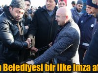 Selim Belediyesi bir ilke imza atacak