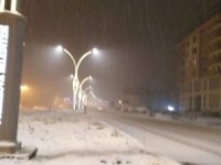 Yüksekova’da kar yağışı