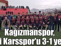 Kağızmanspor, Gazi Karsspor'u 3-1 yendi