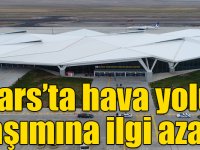 Kars’ta hava yolu ulaşımına ilgi azaldı