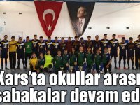 Kars’ta okullar arası müsabakalar devam ediyor