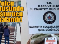Yolcu otobüsünde uyuşturucu yakalandı!