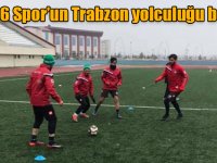 Kars 36 Spor’un Trabzon yolculuğu başladı