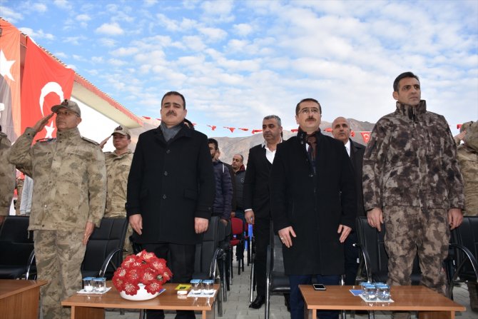 Hakkari'de yenilenen jandarma karakolu hizmete girdi