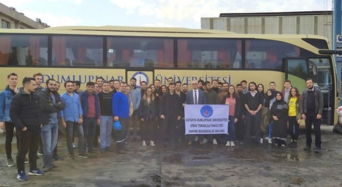 DPÜ Simav Teknoloji Fakültesi’nden İzmir’e teknik gezi