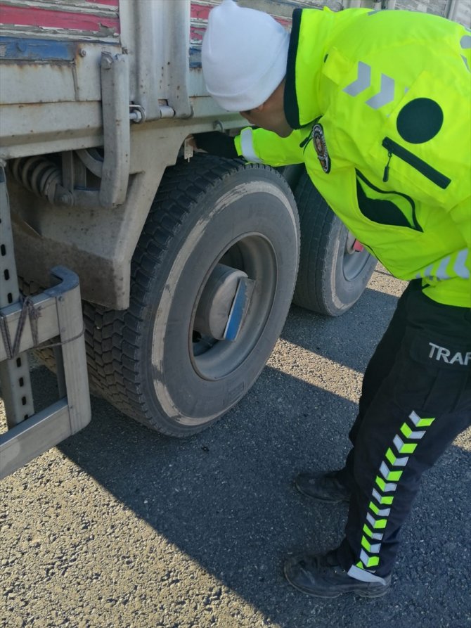 Malatya'da kış lastiği denetimlerine başlandı