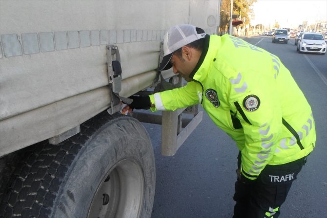 Malatya'da kış lastiği denetimlerine başlandı