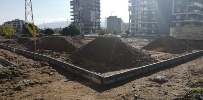 Nazilli Belediyesi Zafer Mahallesi’ne yeni park yapılıyor