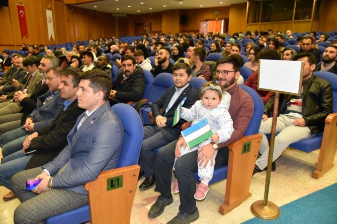 OMÜ’nün Özbek öğrencileri ülkelerini tanıttı