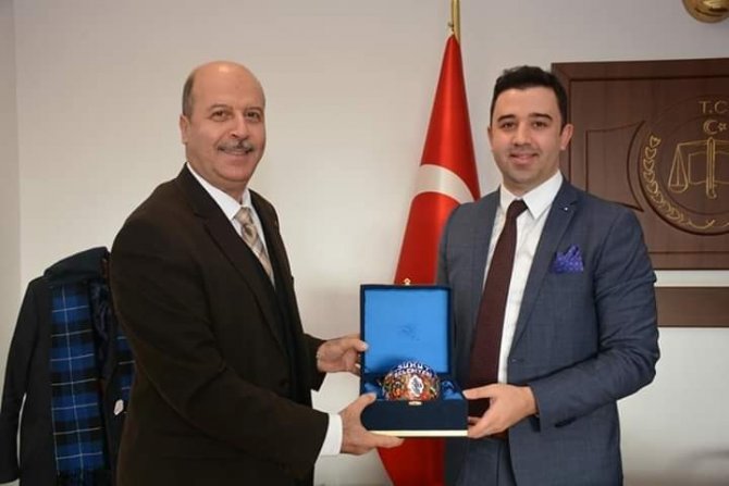 Savcı Erol’a hayırlı olsun ziyareti