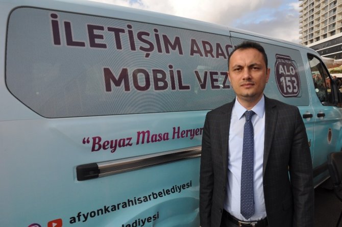 Afyonkarahisar Belediyesi Muhtarlık mobil araç hizmeti