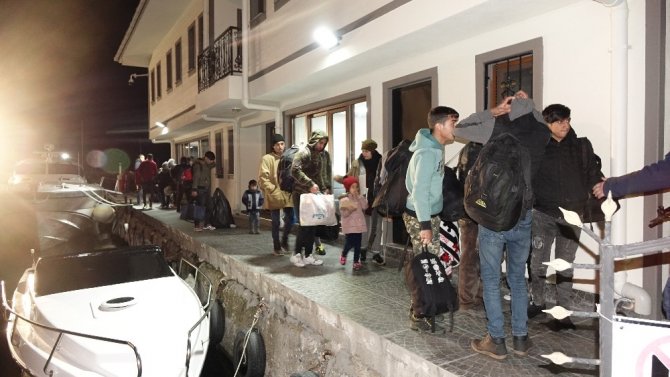 Çanakkale’de 94 düzensiz göçmen yakalandı