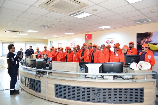 Kdz. Ereğli’deki Köy Muhtarları ERDEMİR’i gezdi